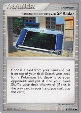 Team Galactic's Invention G-109 SP Radar (96/111) (Crowned Tiger - Tsubasa Nakamura) [World Championships 2009] 