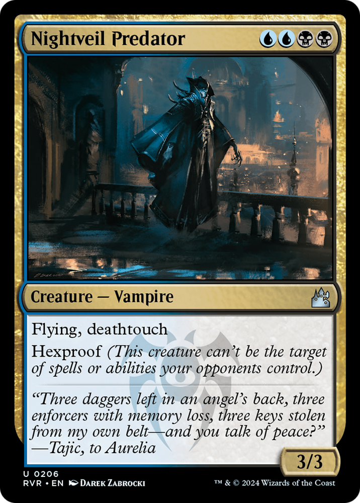 Nightveil Predator [Ravnica Remastered] 