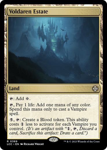 Voldaren Estate [The Lost Caverns of Ixalan Commander] 
