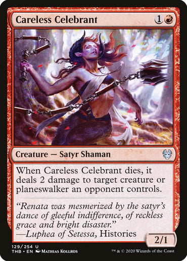 Careless Celebrant [Theros Beyond Death] 