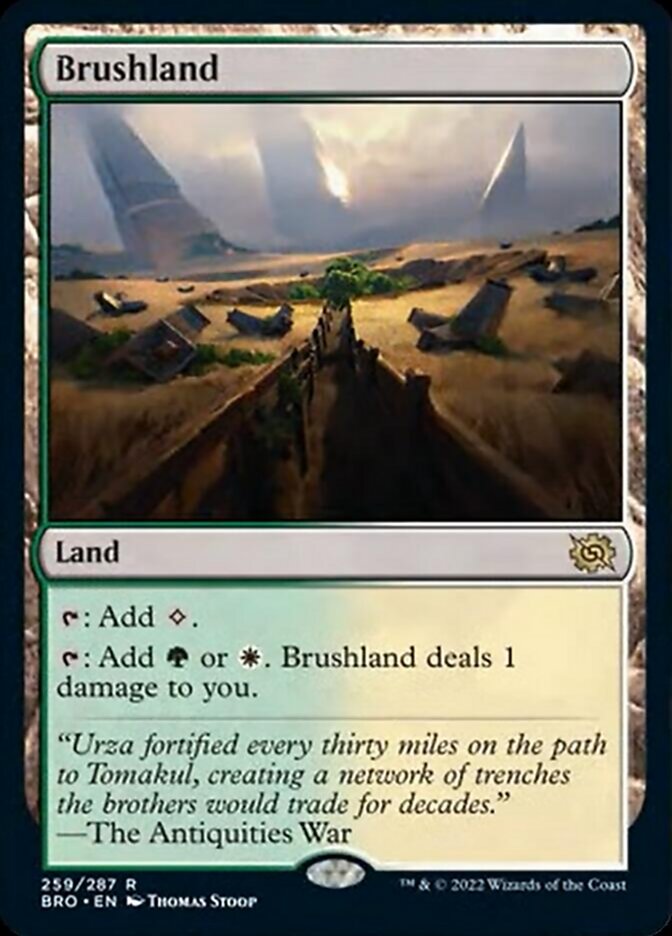 Brushland [The Brothers' War] 