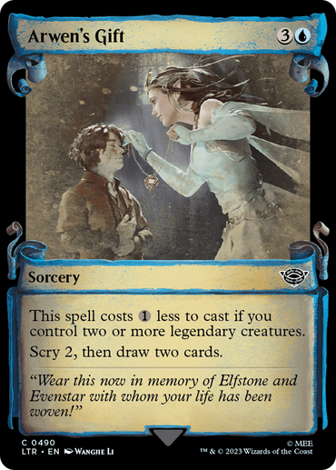 Arwen's Gift [The Lord of the Rings: Tales of Middle-Earth Showcase Scrolls] 