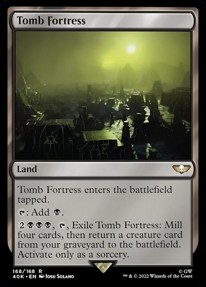 Tomb Fortress (Surge Foil) [Warhammer 40,000] 