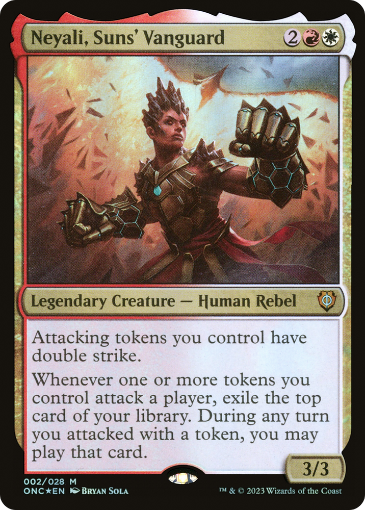 Neyali, Suns' Vanguard [Phyrexia: All Will Be One Commander] 