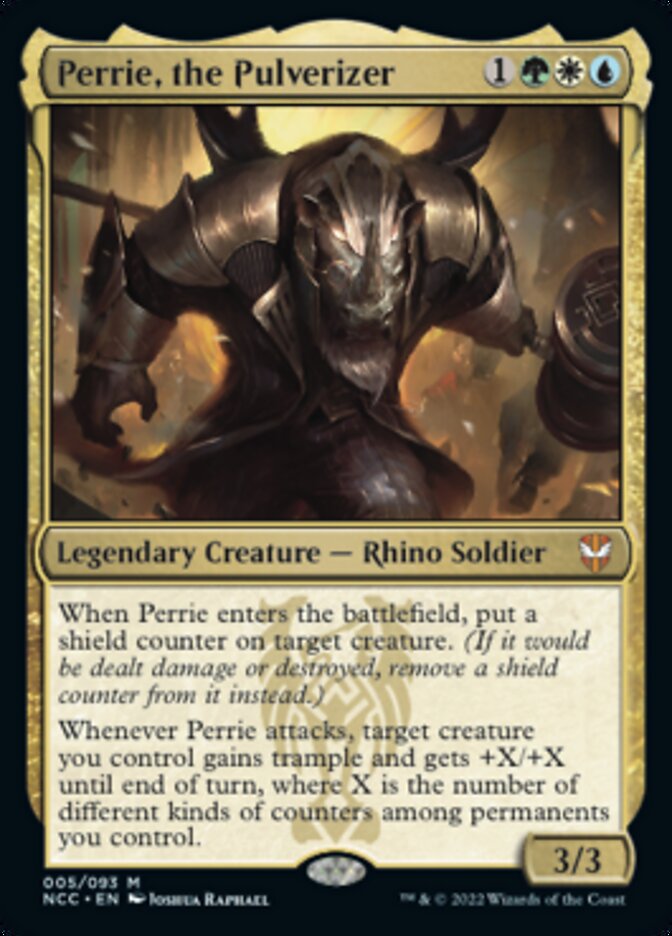 Perrie, the Pulverizer [Streets of New Capenna Commander] 