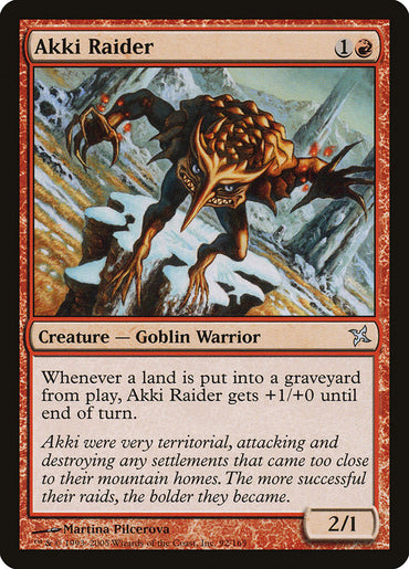 Akki Raider [Betrayers of Kamigawa] 