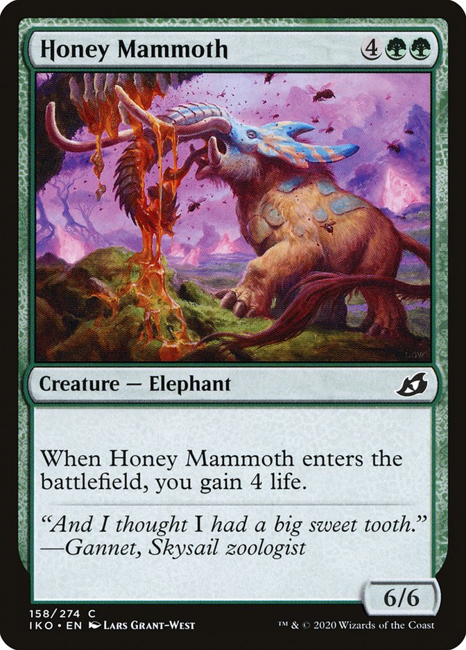 Honey Mammoth [Ikoria: Lair of Behemoths] 