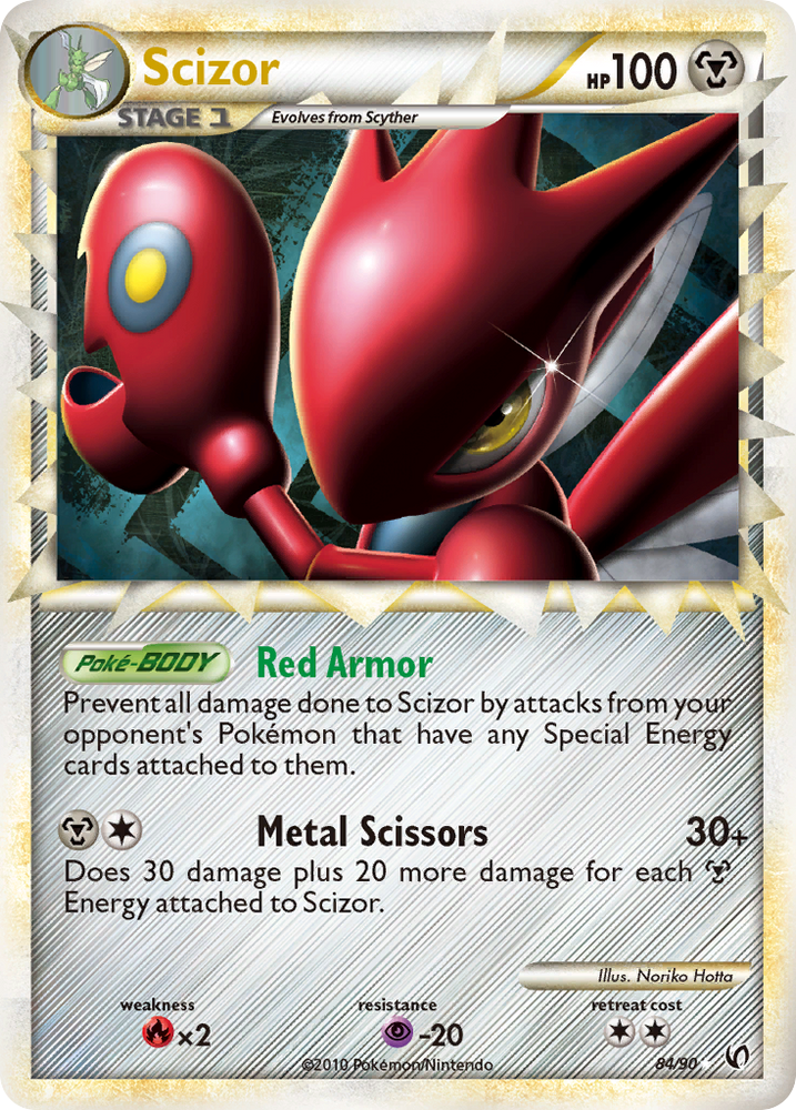 Scizor (84/90) [HeartGold &amp; SoulSilver: Undaunted] 