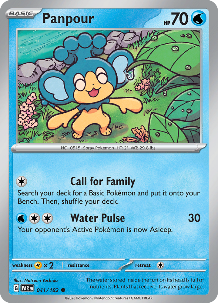 Panpour (041/182) [Scarlet &amp; Violet: Paradox Rift] 