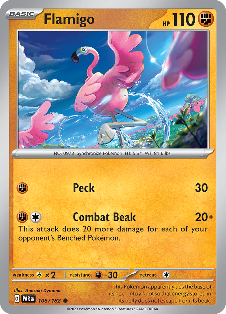 Flamigo (106/182) [Scarlet &amp; Violet: Paradox Rift] 