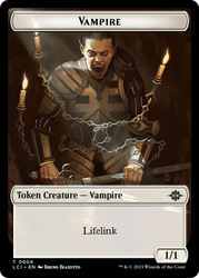 Vampire // Bat Double-Sided Token [The Lost Caverns of Ixalan Tokens] 