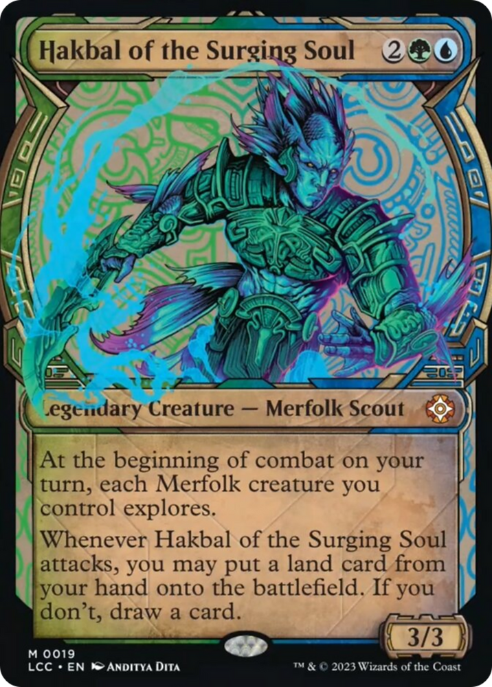 Hakbal of the Surging Soul (Showcase) [The Lost Caverns of Ixalan Commander] 