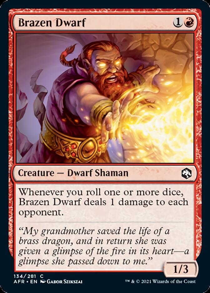 Brazen Dwarf [Dungeons &amp; Dragons: Adventures in the Forgotten Realms] 