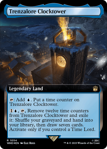 Trenzalore Clocktower (Extended Art) (Surge Foil) [Doctor Who] 