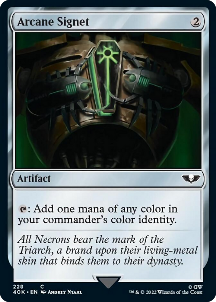 Arcane Signet (228) [Warhammer 40,000] 