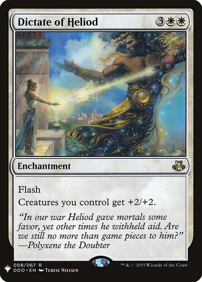 Dictate of Heliod [Mystery Booster] 