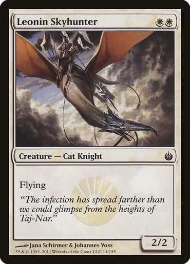 Leonin Skyhunter [Mirrodin Besieged] 