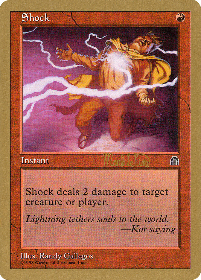 Shock (Mark Le Pine) [World Championship Decks 1999] 
