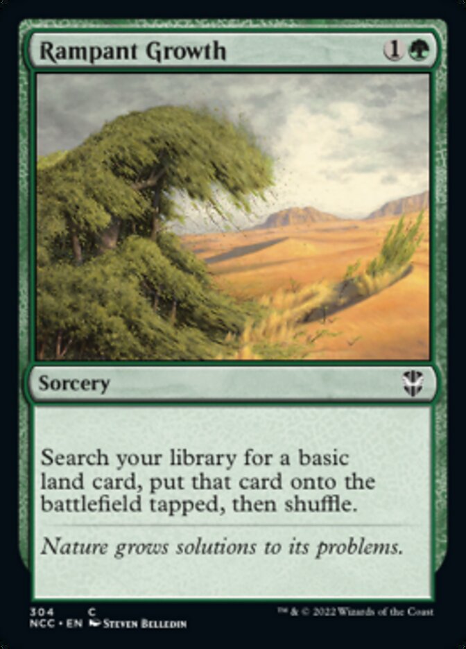 Rampant Growth [Streets of New Capenna Commander] 