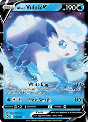 Alolan Vulpix V (033/195) [Sword &amp; Shield: Silver Tempest] 