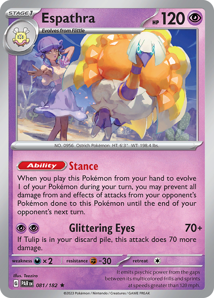 Espathra (081/182) [Scarlet &amp; Violet: Paradox Rift] 