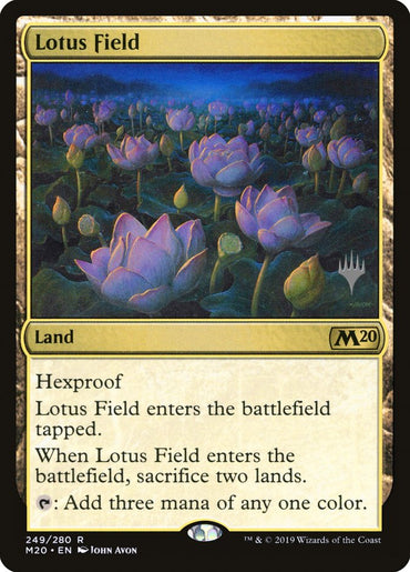 Lotus Field (Promo Pack) [Core Set 2020 Promos] 