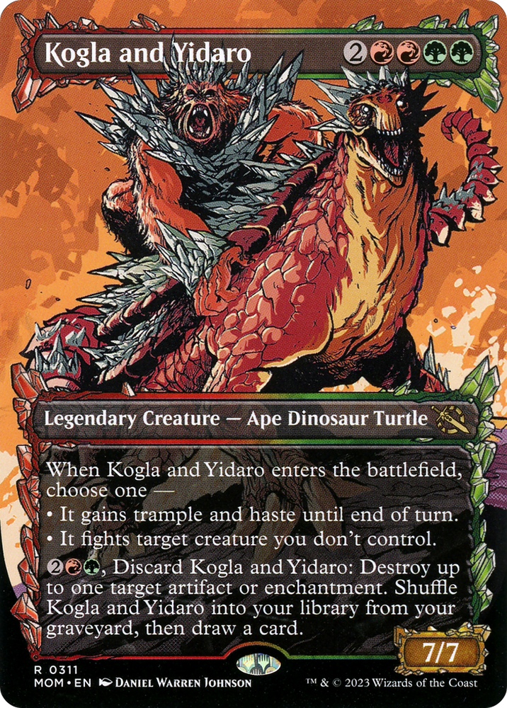 Kogla and Yidaro (Showcase Planar Booster Fun) [March of the Machine] 