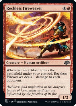 Reckless Fireweaver [Jumpstart 2022] 