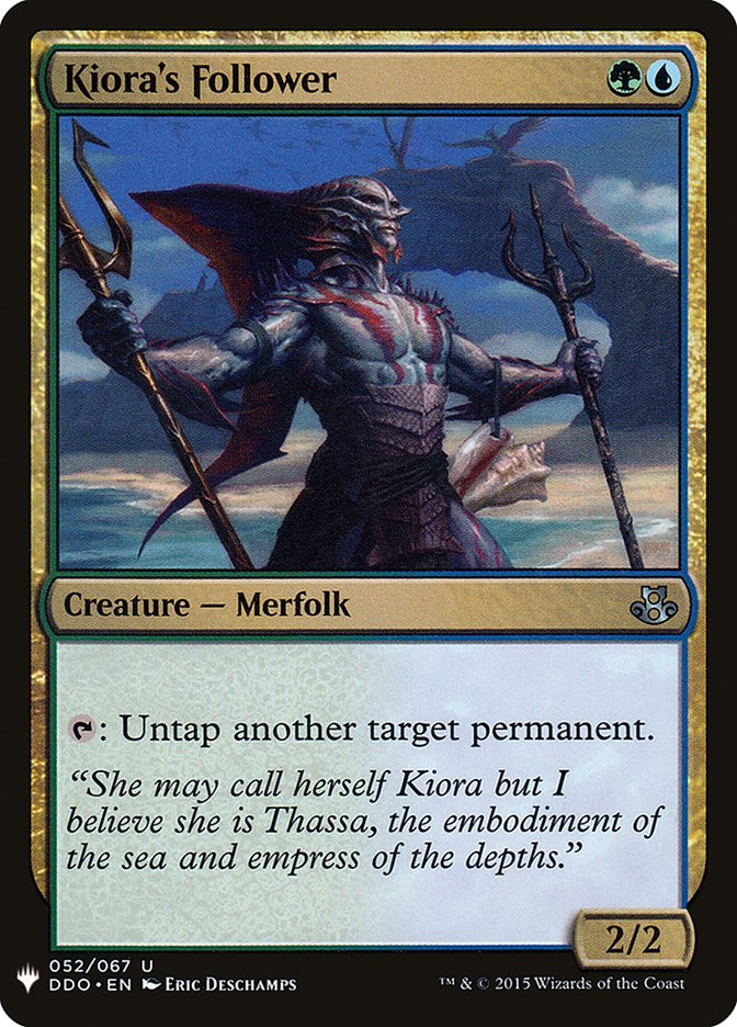 Kiora's Follower [Mystery Booster] 