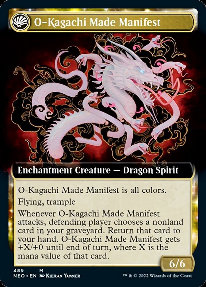 The Kami War // O-Kagachi Made Manifest (Extended Art) [Kamigawa: Neon Dynasty] 