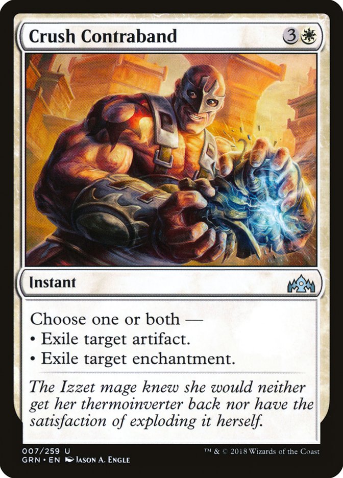 Crush Contraband [Guilds of Ravnica] 