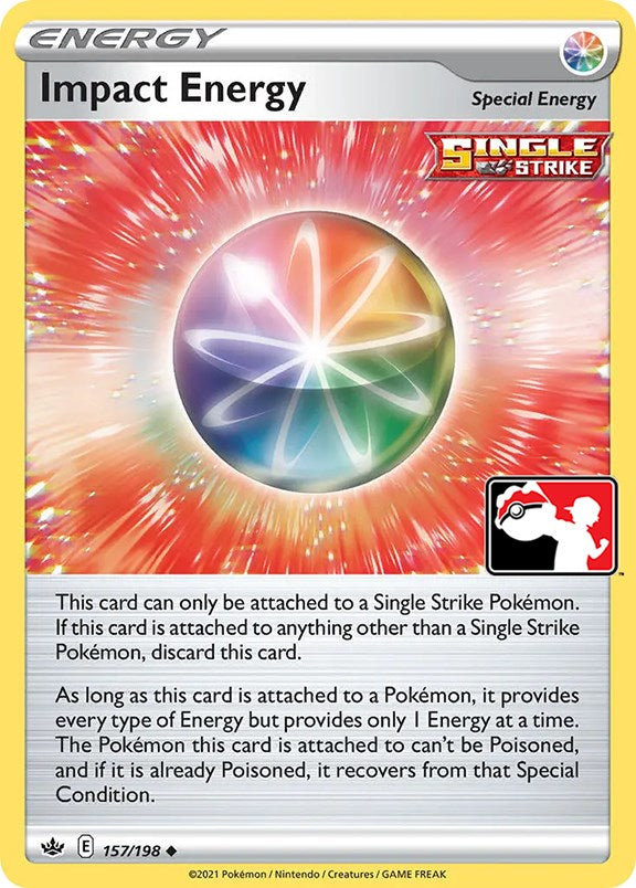 Impact Energy (157/198) [Prize Pack Series One] 