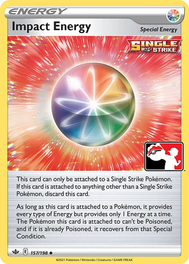 Impact Energy (157/198) [Prize Pack Series One] 
