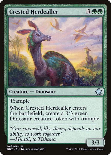 Crested Herdcaller [Game Night 2019] 
