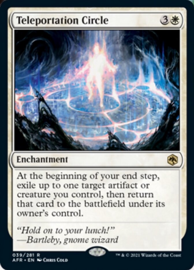 Teleportation Circle [Dungeons &amp; Dragons: Adventures in the Forgotten Realms] 