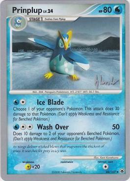 Prinplup LV.24 (44/100) (Empotech - Dylan Lefavour) [World Championships 2008] 