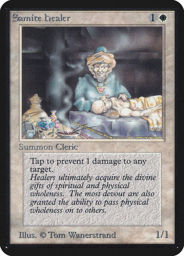 Samite Healer [Alpha Edition] 