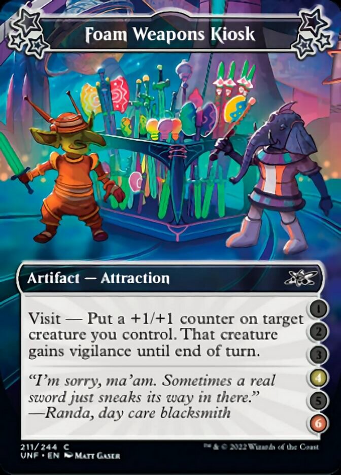 Foam Weapons Kiosk (4-6) [Unfinity] 