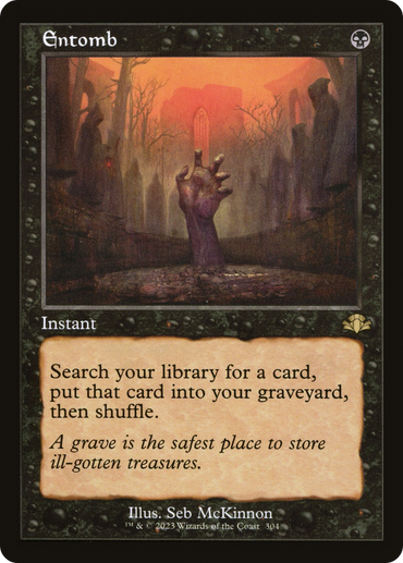 Entomb (Retro) [Dominaria Remastered] 