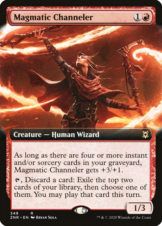 Magmatic Channeler (Extended Art) [Zendikar Rising] 