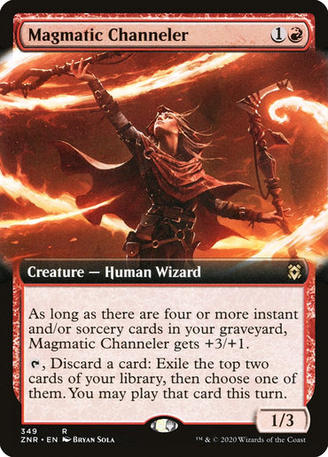 Magmatic Channeler (Extended Art) [Zendikar Rising] 