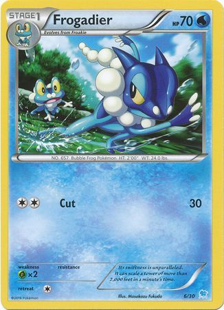 Frogadier (6/30) [XY: Trainer Kit 3 - Suicune] 