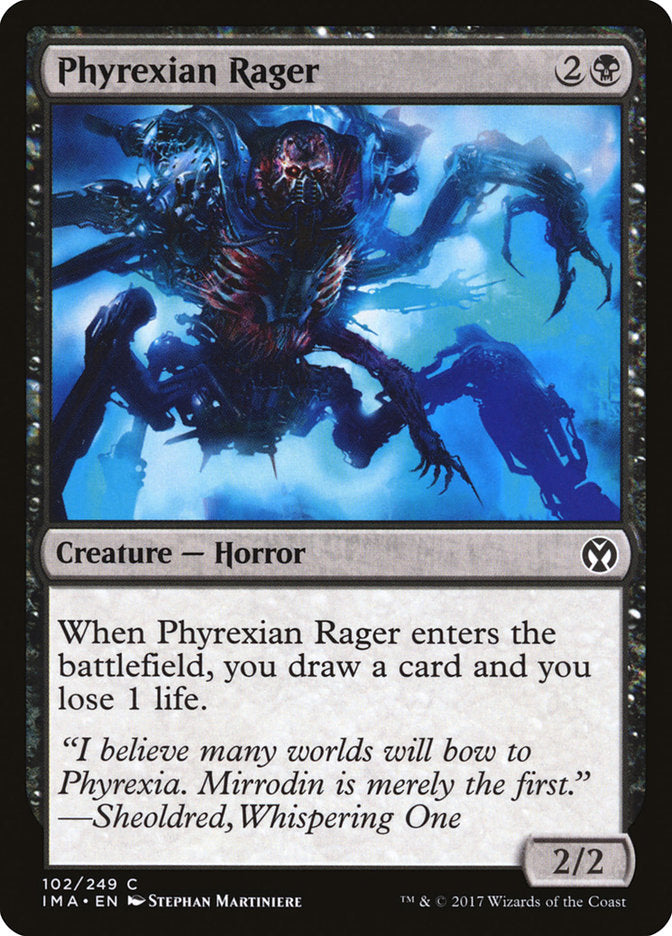 Phyrexian Rager [Iconic Masters] 