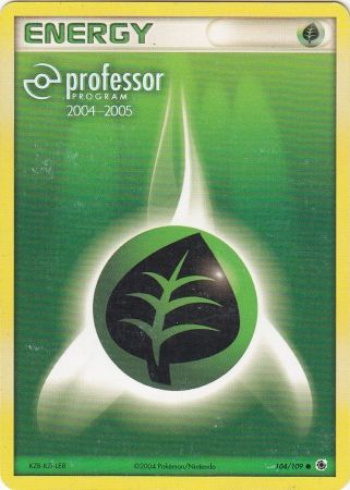 Grass Energy (104/109) (2004 2005) [Professor Program Promos] 