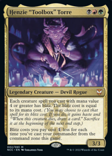 Henzie "Toolbox" Torre [Streets of New Capenna Commander] 