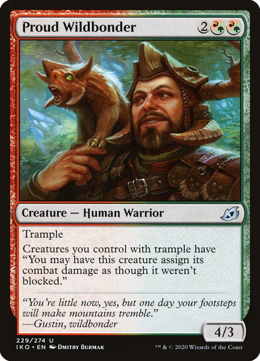 Proud Wildbonder [Ikoria: Lair of Behemoths] 
