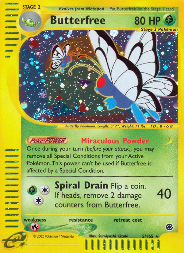 Butterfree (5/165) [Expedition: Base Set] 