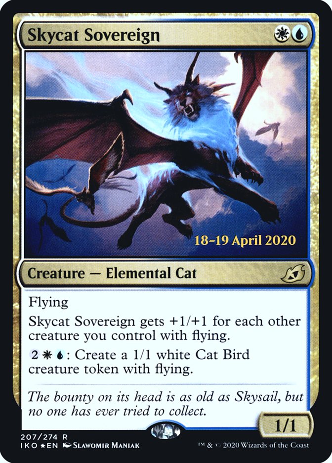 Skycat Sovereign [Ikoria: Lair of Behemoths Prerelease Promos] 
