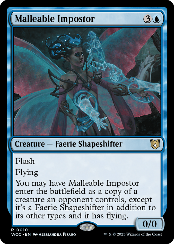 Malleable Impostor [Wilds of Eldraine Commander] 