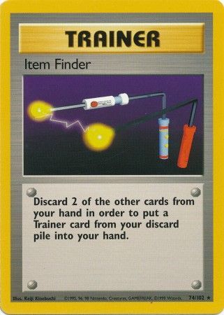 Item Finder (74/102) [Base Set Unlimited] 